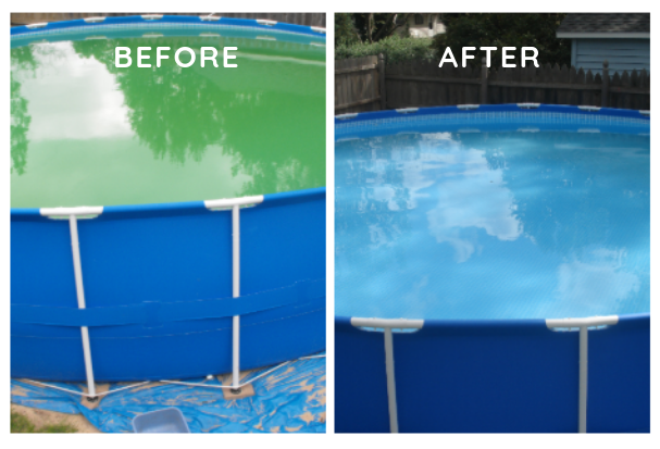 how to fix a green pool quick